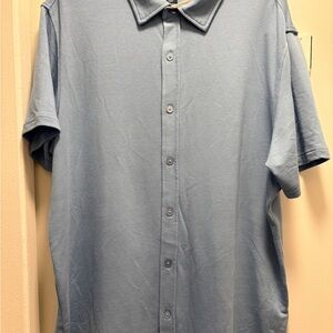 Daniel Hechter París Light Blue Casual Button Down Shirt XL